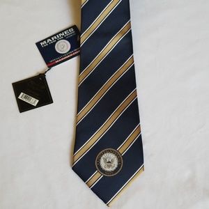 "U.S. NAVY" Logo Tie